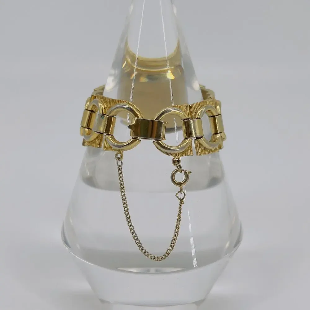 Rhapsody Royale Manual Wind Working Ladies Vintage Watch  Gold Tone